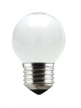 Lâmpada Decorativa Bola Colorida Leitosa 15W E-27