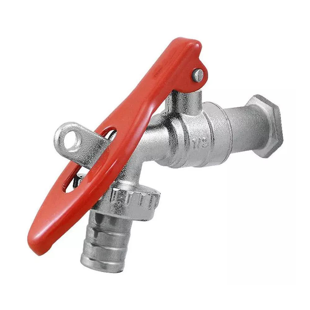 Torneira de Jardim 1/2" com Alavanca para Cadeado