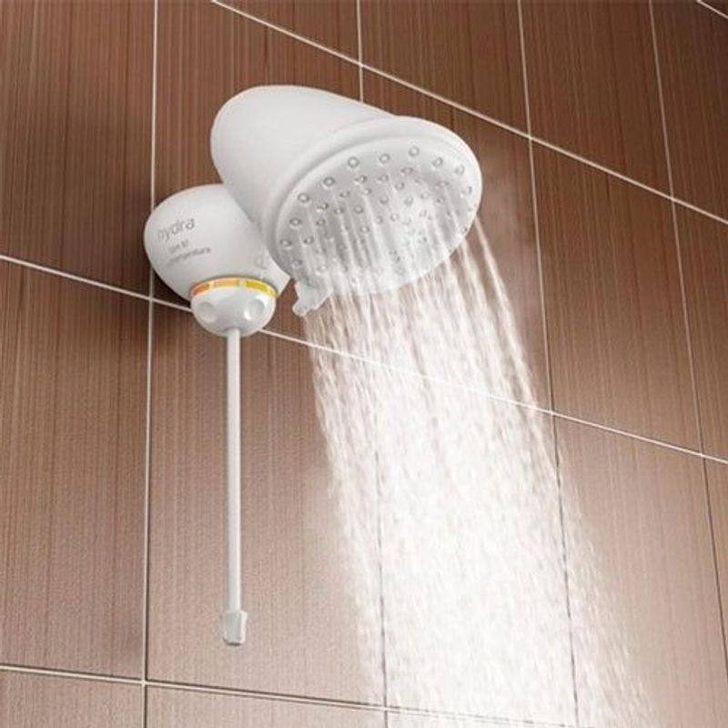 Ducha Elétrica Hydra Spot 8T 6800W 220V Branca