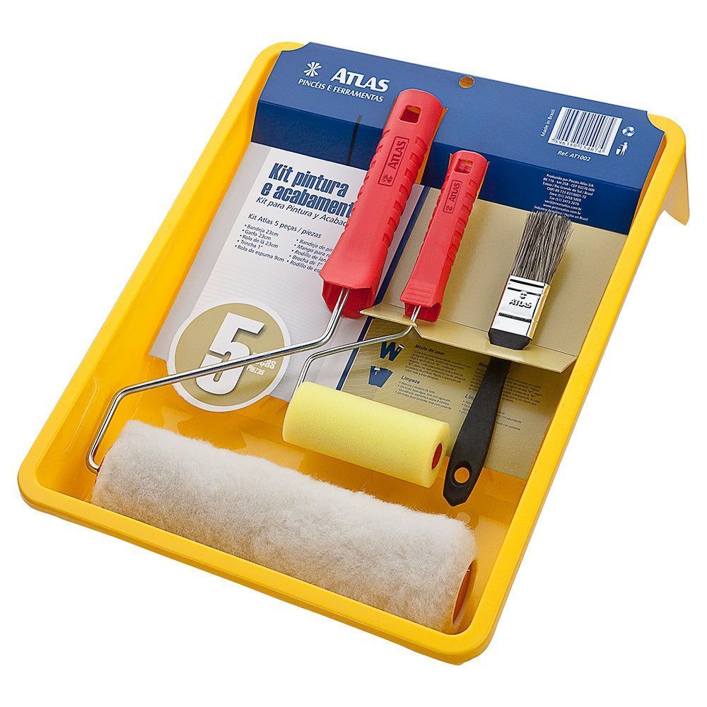 ATLAS Kit de Pintura 1002 - 5 Peças