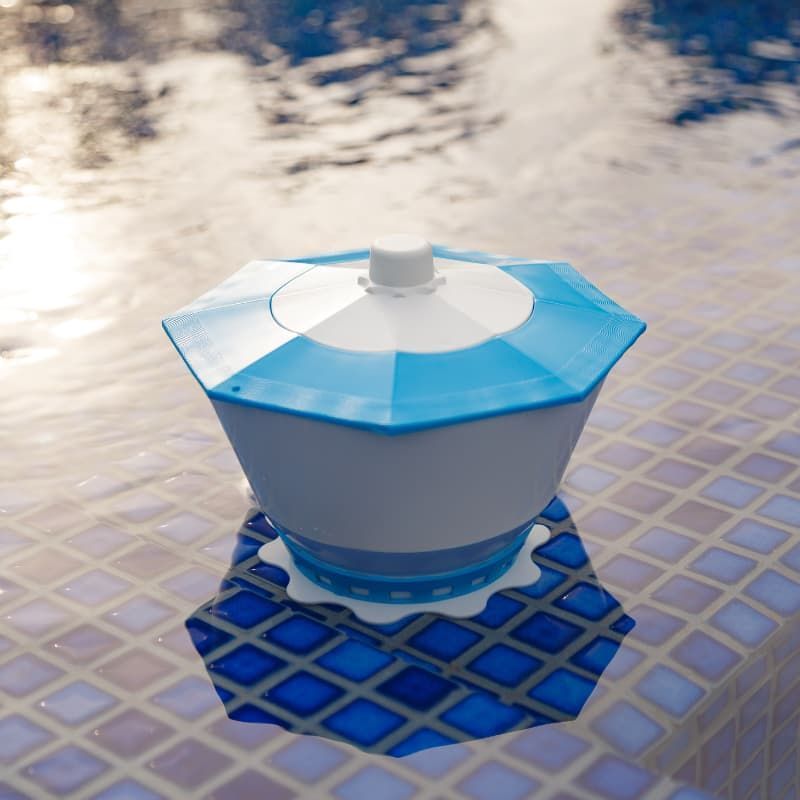 Clorador Flutuante para Piscina com Dosagem Ajustável