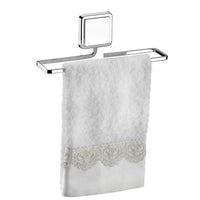 Toalheiro Lavabo Future 25cm Cromado Com Adesivo