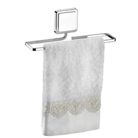 Toalheiro Lavabo Future 25cm Cromado Com Adesivo