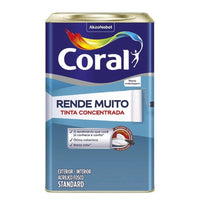 Tinta Acrílica Coral Rende Muito 16L Azul Sereno