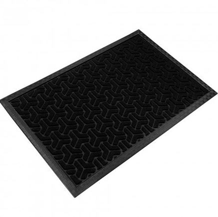 TAPETE KAPAZI WATERKAP RESIDENCIAL 40CM X 60CM PRETO