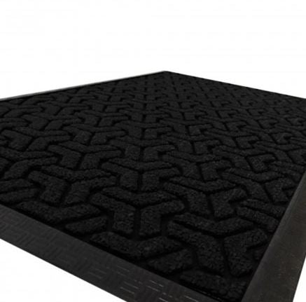 TAPETE KAPAZI WATERKAP RESIDENCIAL 40CM X 60CM PRETO