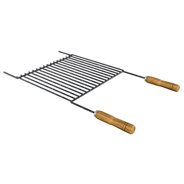 GRELHA URUGUAIA BARRA REDONDA ESMALTADA 700MMX400MM
