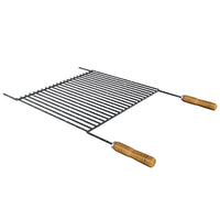 Grelha Uruguaia Mk Steel Barra Redonda Esmaltada 800x500mm
