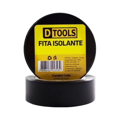FITA ISOLANTE AZUL 18MMX10MTS DTOOLS