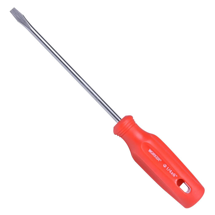 Chave de Fenda 1/4 x 6 Polegadas Magnética Profissional