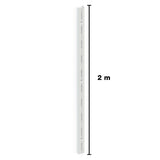 BRASFORMA TRILHO SIMPLES 2.00M BRANCO