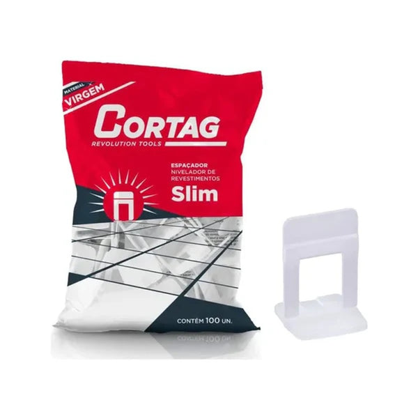 Espaçador Nivelador de Piso Smart Cortag 30mm 25 Unidades