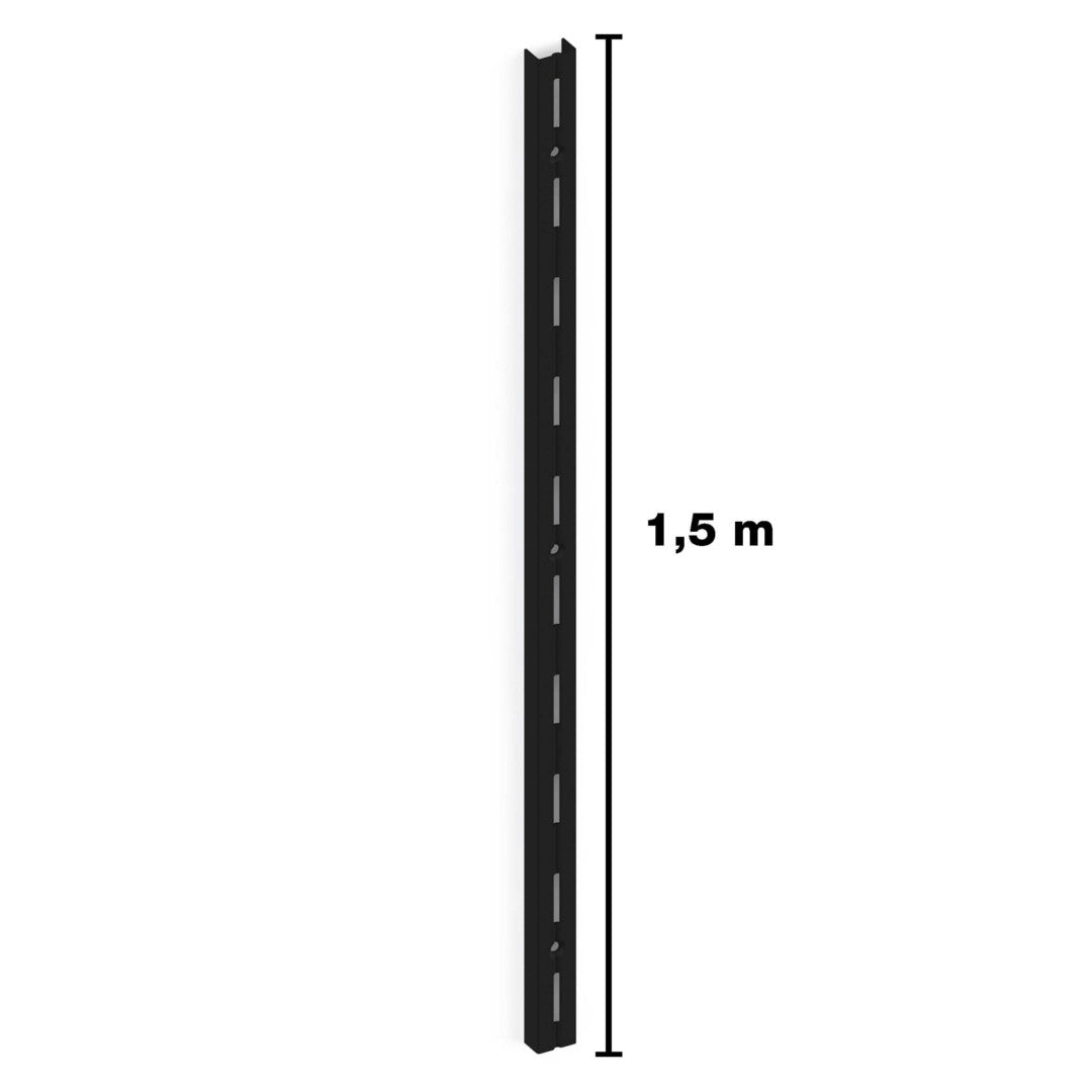 BRASFORMA TRILHO SIMPLES 1.50M PRETO