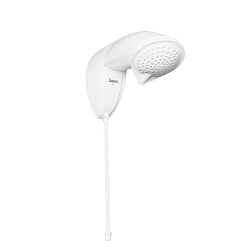 Ducha Eletrônica Zagonel Nd 5500W 127V Branca com Haste de Controle