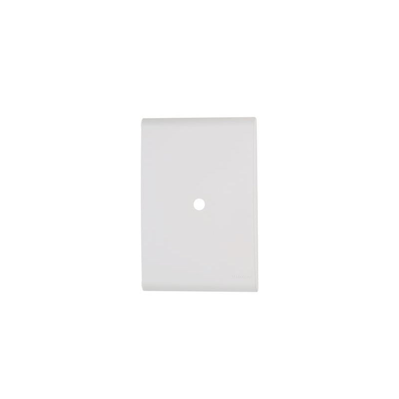 TRAMONTINA LIZ PLACA 4X2 1 FURO 9,5MM BRANCA