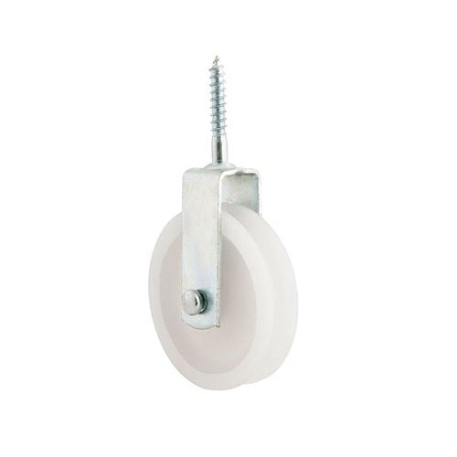 ROLDANA PLASTICA C/PARAFUSO 6CM