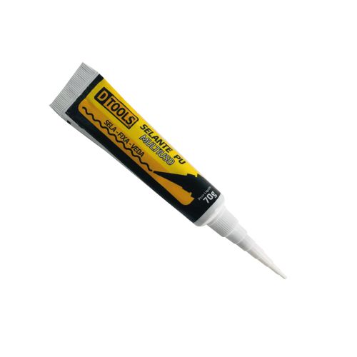 SELANTE PU MULTIUSO 70GR BRANCO DTOOLS