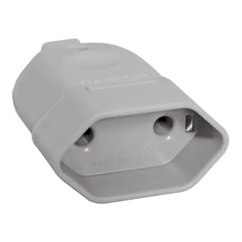 Plug Fêmea 2p 10a Cinza Tramontina