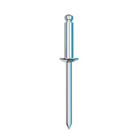 Kit Rebite De Alumínio Sforplast 3.2x10mm Com 20 Peças