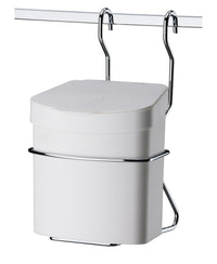 Suporte com lixeira suspensa 25l branca Future