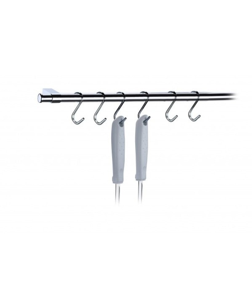 BARRA TUBULAR 45CM C/ 6 GANCHOS REF 2414 FUTURE