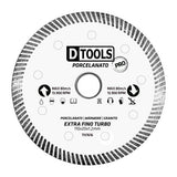 DISCO DIAMANTADO PORCELANATO PRO 4.3/8"  DTOOLS