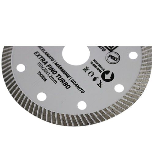 DISCO DIAMANTADO PORCELANATO PRO 4.3/8"  DTOOLS
