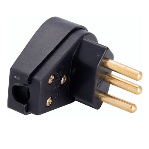 Plug Macho 90 Graus 2p+t 10a Com Prensa Cabo Tramontina