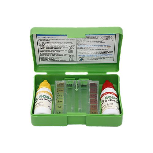 KIT DE ANALISES CLORO/PH RODO