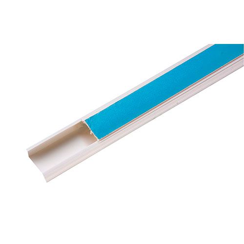 Canaleta Tramontina Sistemax 20x10mm com Fita Dupla Face 2 Metros