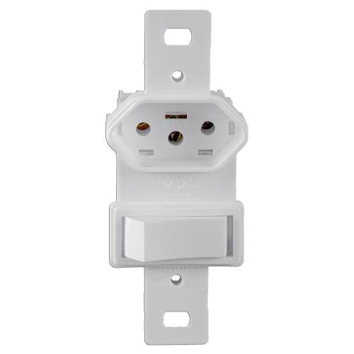 Interruptor Simples Tomada 20A para Condulete Ilumi