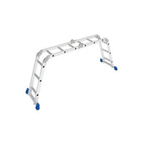 Escada Multifuncional Articulada Mor 4x3 12 Degraus 3,37m