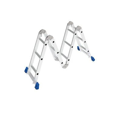 Escada Aluminio Mor Multifuncional 4 x 3 - 12 Degraus