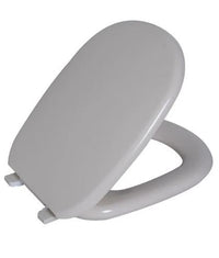 Assento Sanitário Almofadado Astra Paris Oval Bone