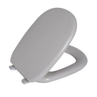 Assento Sanitário Almofadado Astra Paris Oval Bone