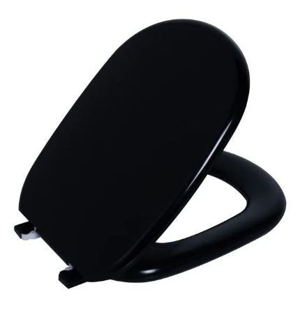 Assento Sanitário Almofadado Paris/Sabatini Astra Pemium Ebony (PRETO)