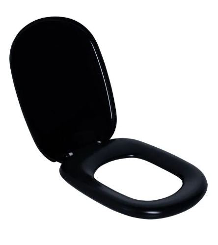Assento Sanitário Almofadado Paris/Sabatini Astra Pemium Ebony (PRETO)