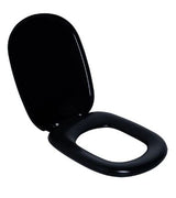 Assento Sanitário Almofadado Paris/Sabatini Astra Pemium Ebony (PRETO)
