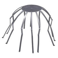 Anti Folha Para Calha Astra Encaixe 70 A 110 Mm Cinza