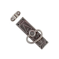 Cremona Retangular Para Janela Em Inox Loth Com Argola Central