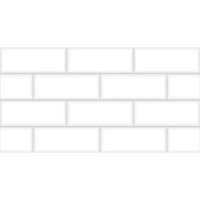 Piso Cerâmico Cejatel Element Wh Mate 31x59cm 2,19m2