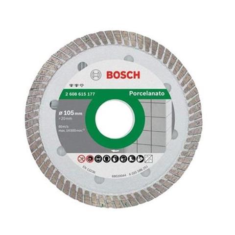 Disco Diamantado Turbo Fino Bosch 105mm para Porcelanato
