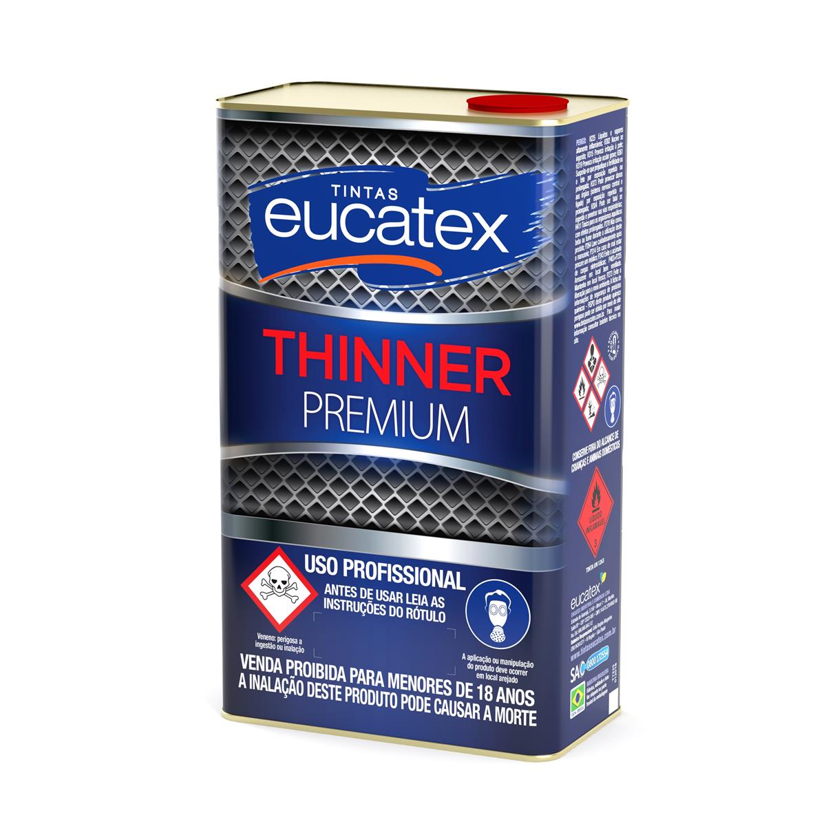THINNER  EXTRA 9800    5LTS EUCATEX