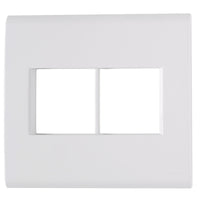 Placa 4x4 4 Postos Tramontina Liz Branca