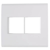 Placa 4x4 4 Postos Tramontina Liz Branca