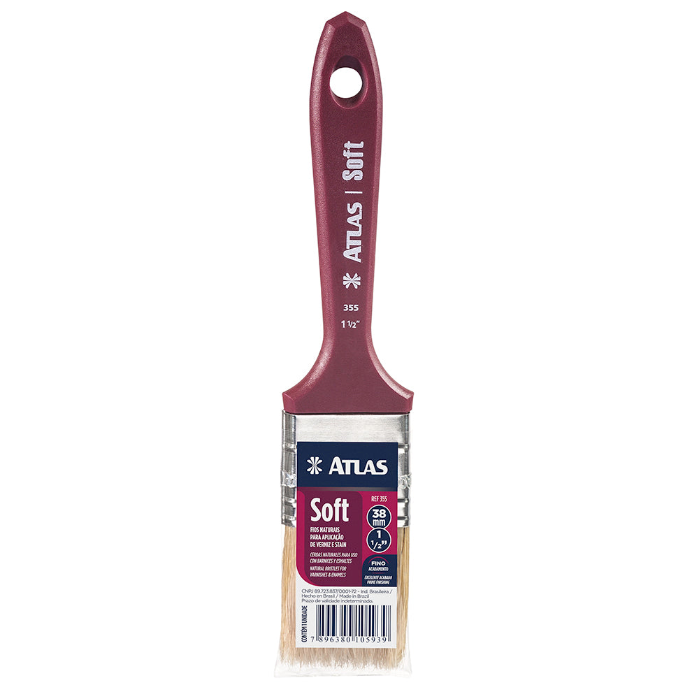 Pincel Trincha Especial Soft Atlas 2.1/2 Polegadas 355