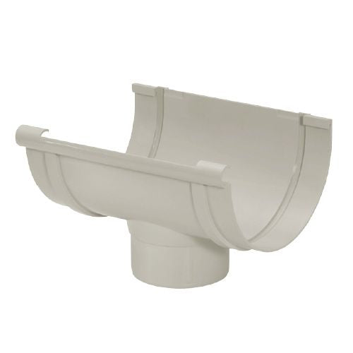 Bocal Para Calha Semicircular Amanco 170mm X 100mm Branco