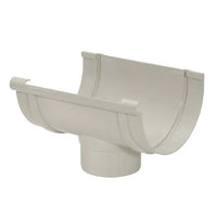 Bocal Para Calha Semicircular Amanco 170mm X 100mm Branco