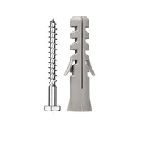 Parafuso Sextavado 14x55mm Com Bucha Nylon 10mm Sforplast 4 Peças