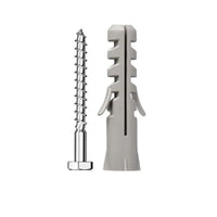 Parafuso Sextavado 14x55mm Com Bucha Nylon 10mm Sforplast 4 Peças